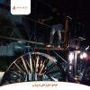 پله گرد دوبلکس فلزی ساده کم جا مدرن
