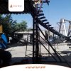 پله گرد دوبلکس فلزی کم جا مدرن