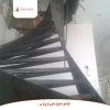 پله گرد دوبلکس فلزی مدرن و مینیمال