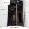 پله دوبلکس گرد فلزی مارپیچ