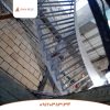 پله دوبلکس گرد فلزی مارپیچ